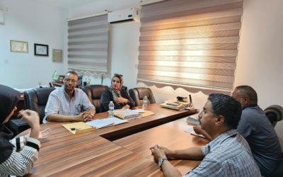 كلية العلوم الطبية الحيوية والمختبر المرجعي في بنغازي يبحثان سبل التعاون لتطوير البرنامج العملي للطلاب