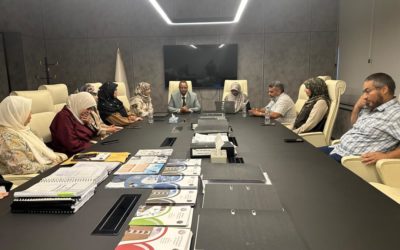 اختتام أعمال لجنة التدقيق المؤسسي بكلية العلوم الطبية الحيوية بجامعة بنغازي
